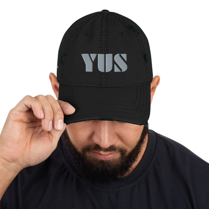 YUS Golf Distressed Hat