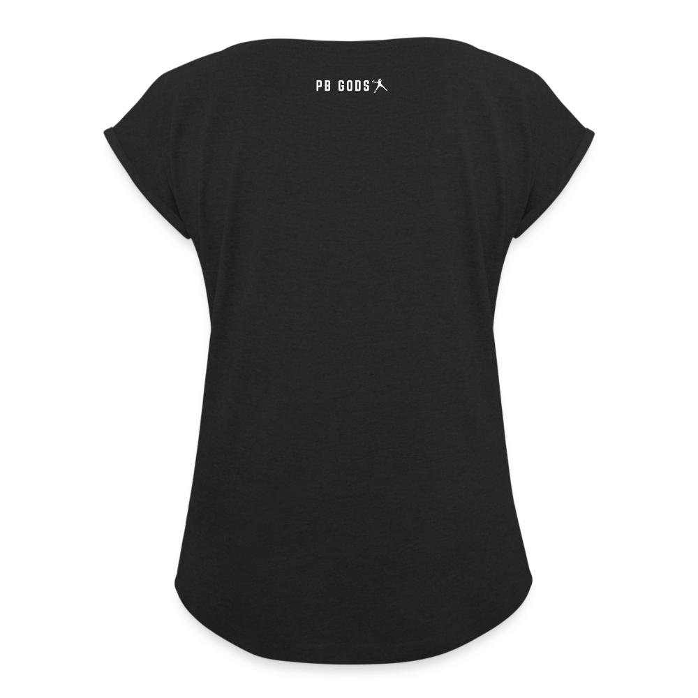 NET Women's Roll Cuff T-Shirt - black