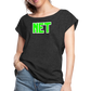 NET Women's Roll Cuff T-Shirt - heather black