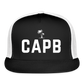 CAPB Californa Pickleball Trucker Hat - black/white