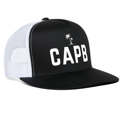 CAPB Californa Pickleball Trucker Hat - black/white