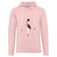 Pickleball Goddess Lightweight Terry Hoodie - cream heather pink