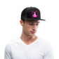 Carmen Sanz "Roar" Trucker Snapback Hat (Black Pink) - black/black