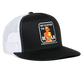 Carmen Sanz "Roar" Trucker Snapback Hat (Black) - black/white