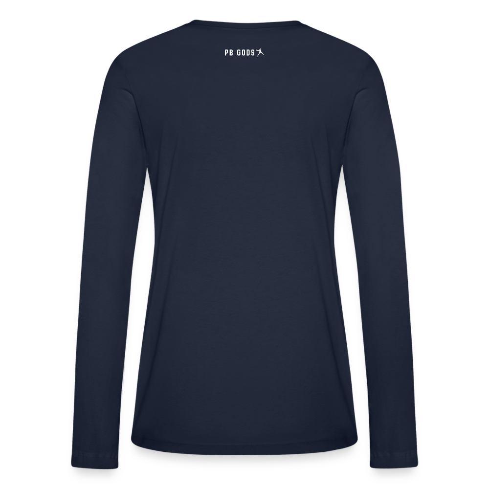 Qualified to Roar Carmen Sanz Women's Long Sleeve T-Shirt - navy