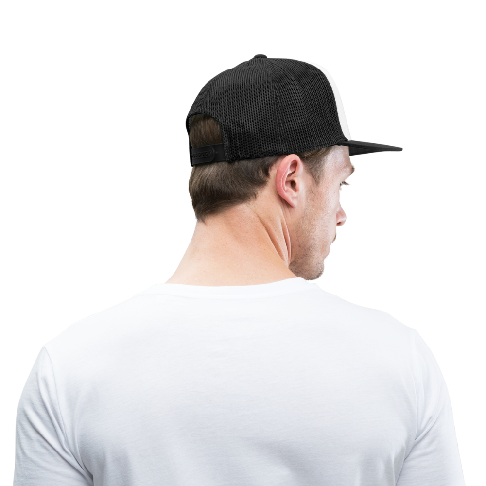 Pickleball DAD Trucker Hat - white/black