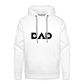 Pickleball DAD Men’s Premium Hoodie (White Outline) - white