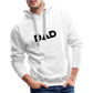 Pickleball DAD Men’s Premium Hoodie (White Outline) - white