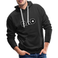 Pickleball DAD Men’s Premium Hoodie (White Outline) - black