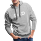 Pickleball DAD Men’s Premium Hoodie (White Void) - heather grey