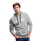 Pickleball DAD Men’s Premium Hoodie (White Void) - heather grey