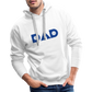 Pickleball DAD Men’s Premium Hoodie (Blue Print) - white