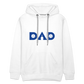 Pickleball DAD Men’s Premium Hoodie (Blue Print) - white