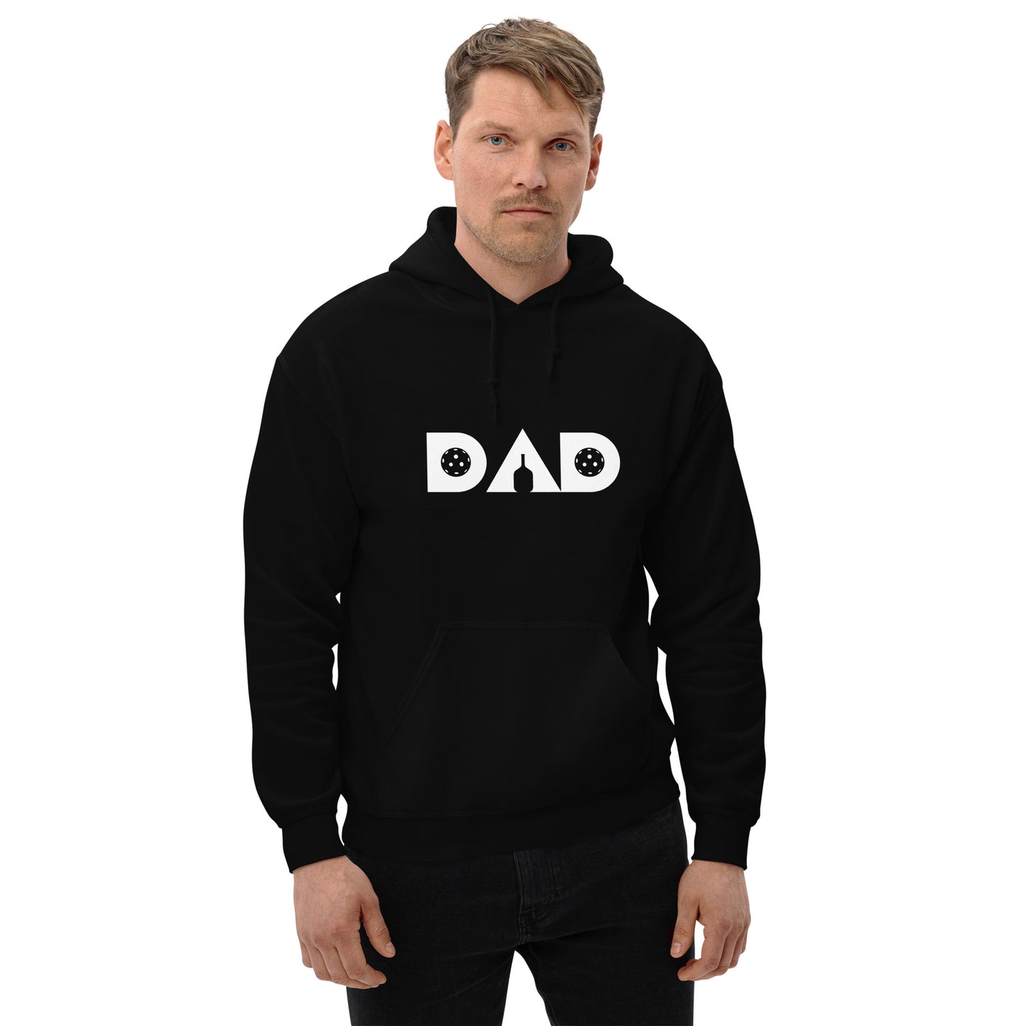 Pickleball DAD Fleece Hoodie