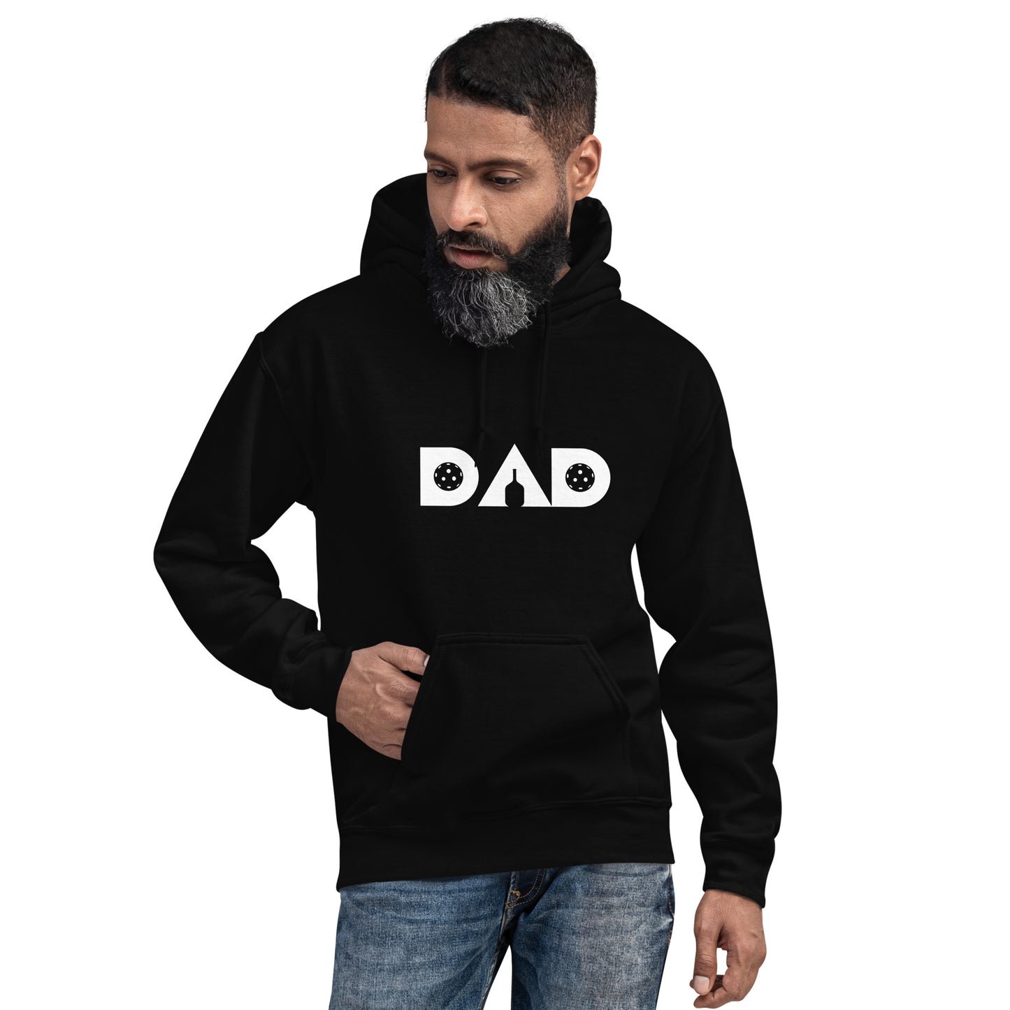 Pickleball DAD Fleece Hoodie