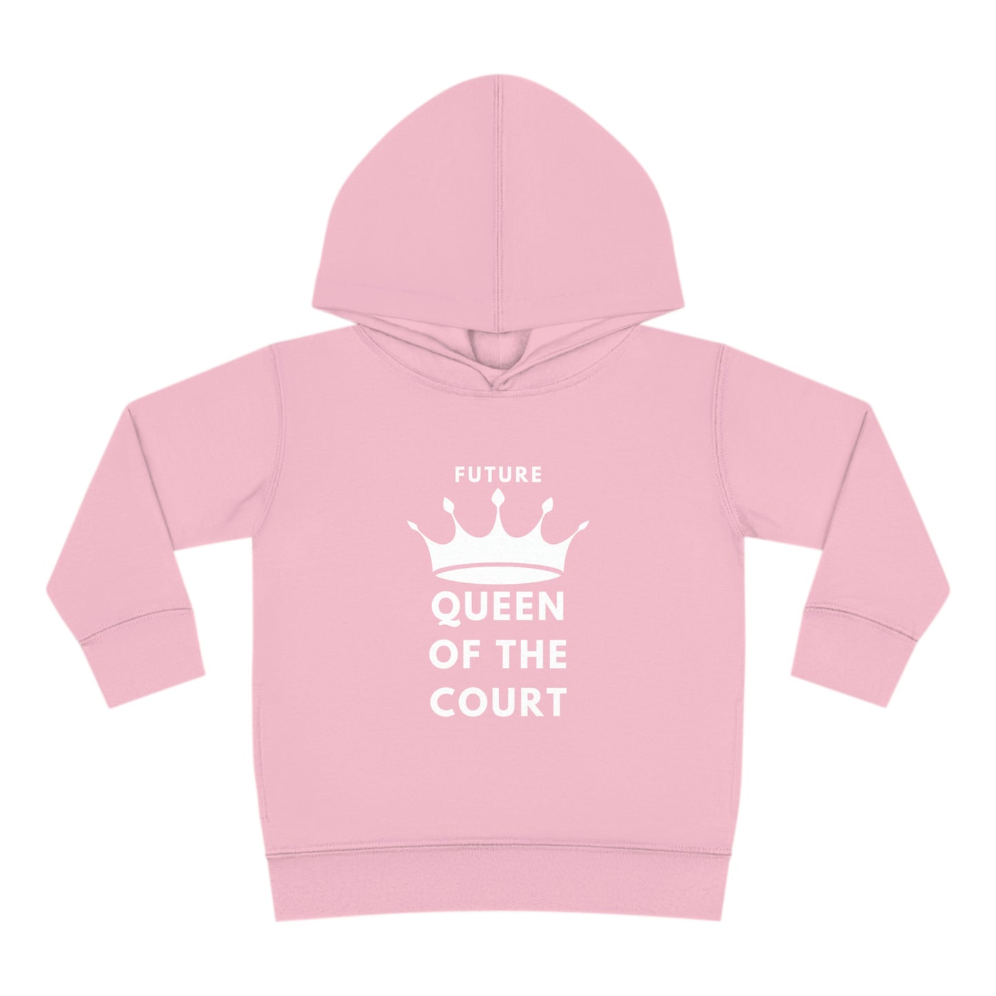 Queen of the Court Toddler Pullover Fleece Hoodie