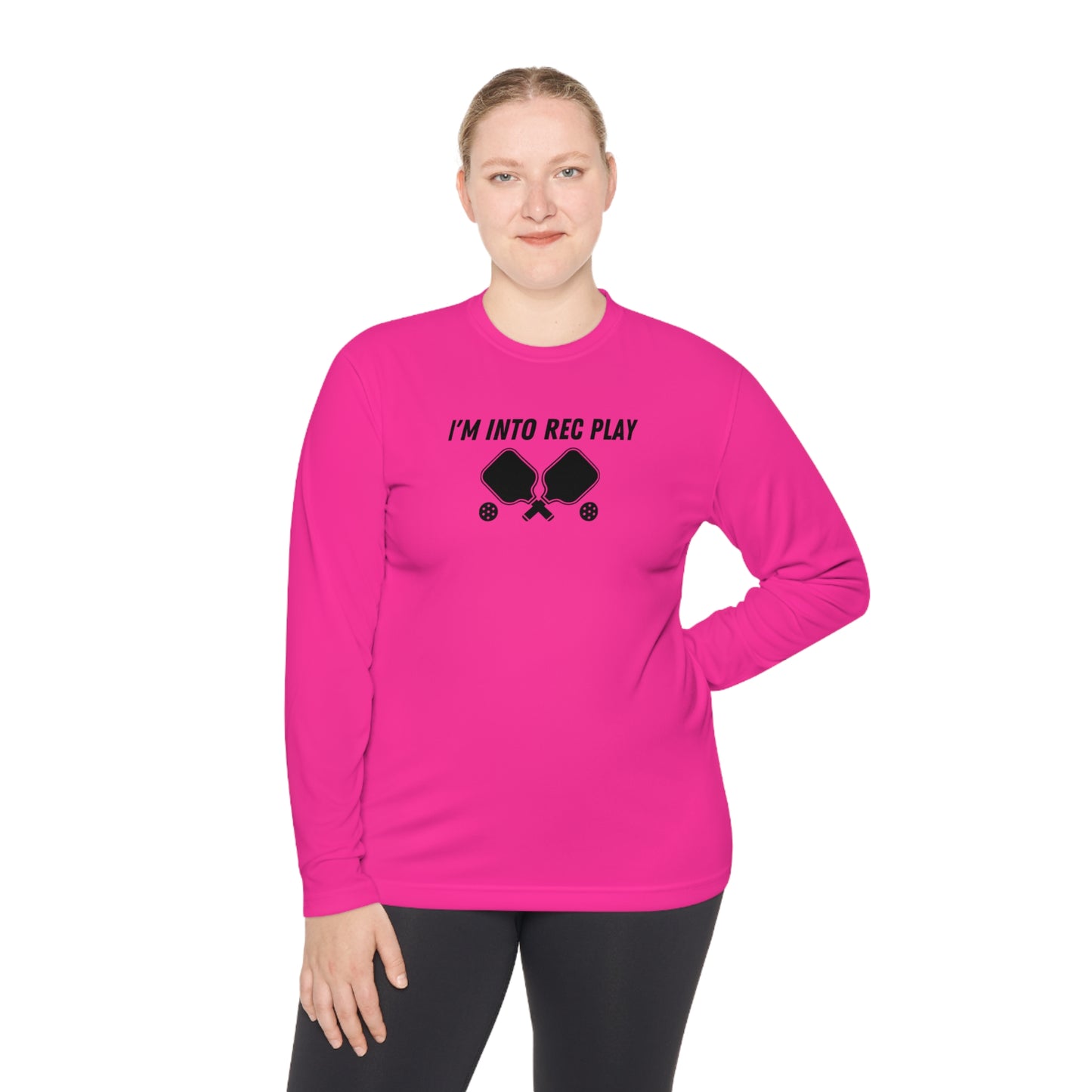 I'm Into Rec Play Unisex Lightweight Long Sleeve Tee (UPF 40)