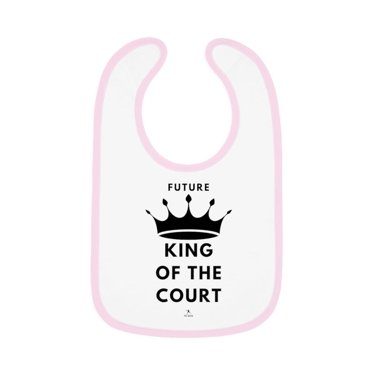 King of the Court Baby Bib