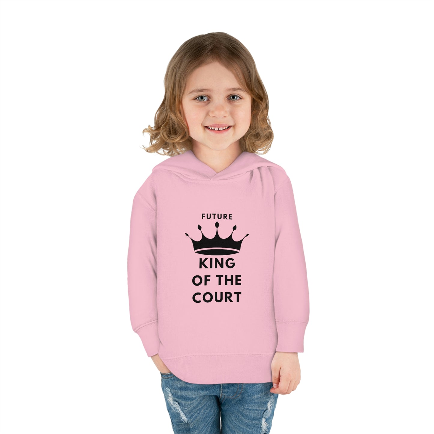 King of the Court Toddler Pullover Fleece Hoodie