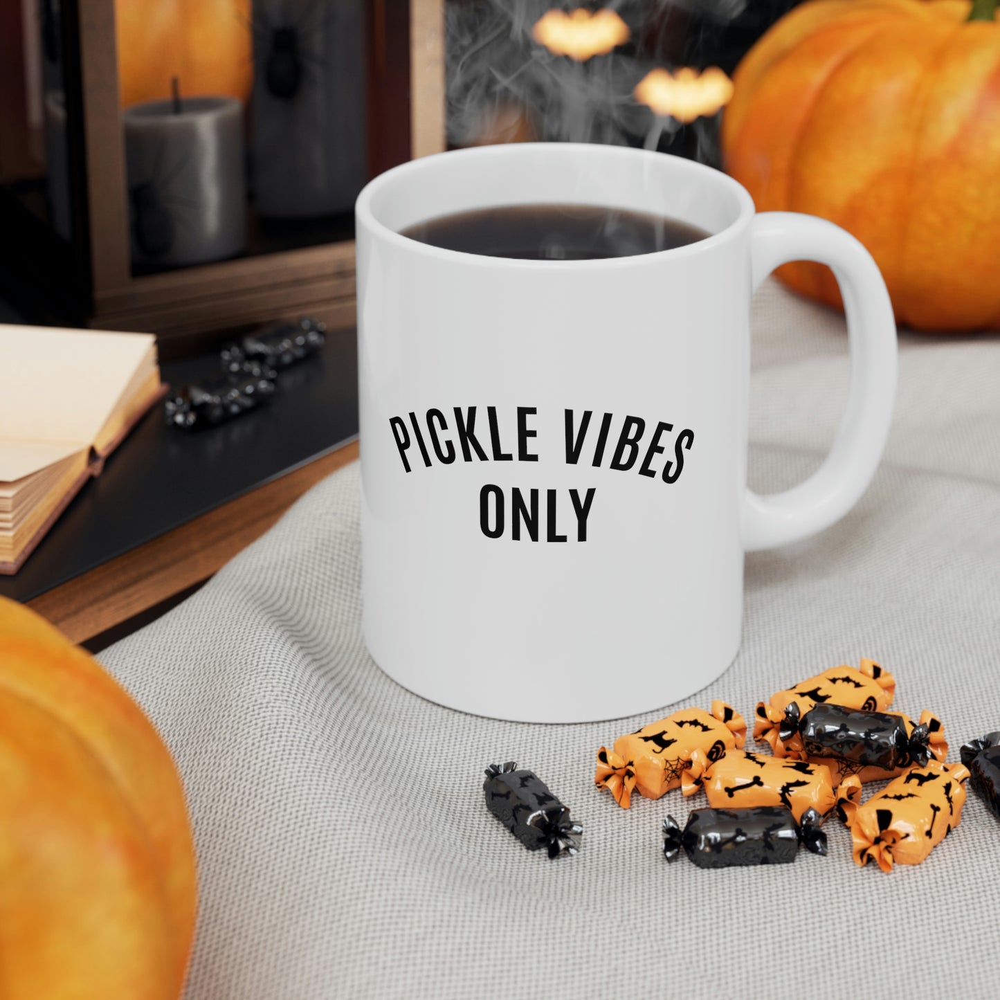 Pickle Vibes Only Mug 11oz