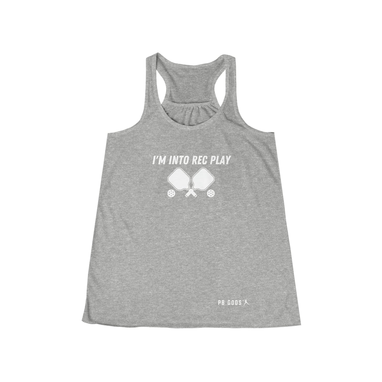 I'm Into Rec Play Women's Flowy Racerback Tank