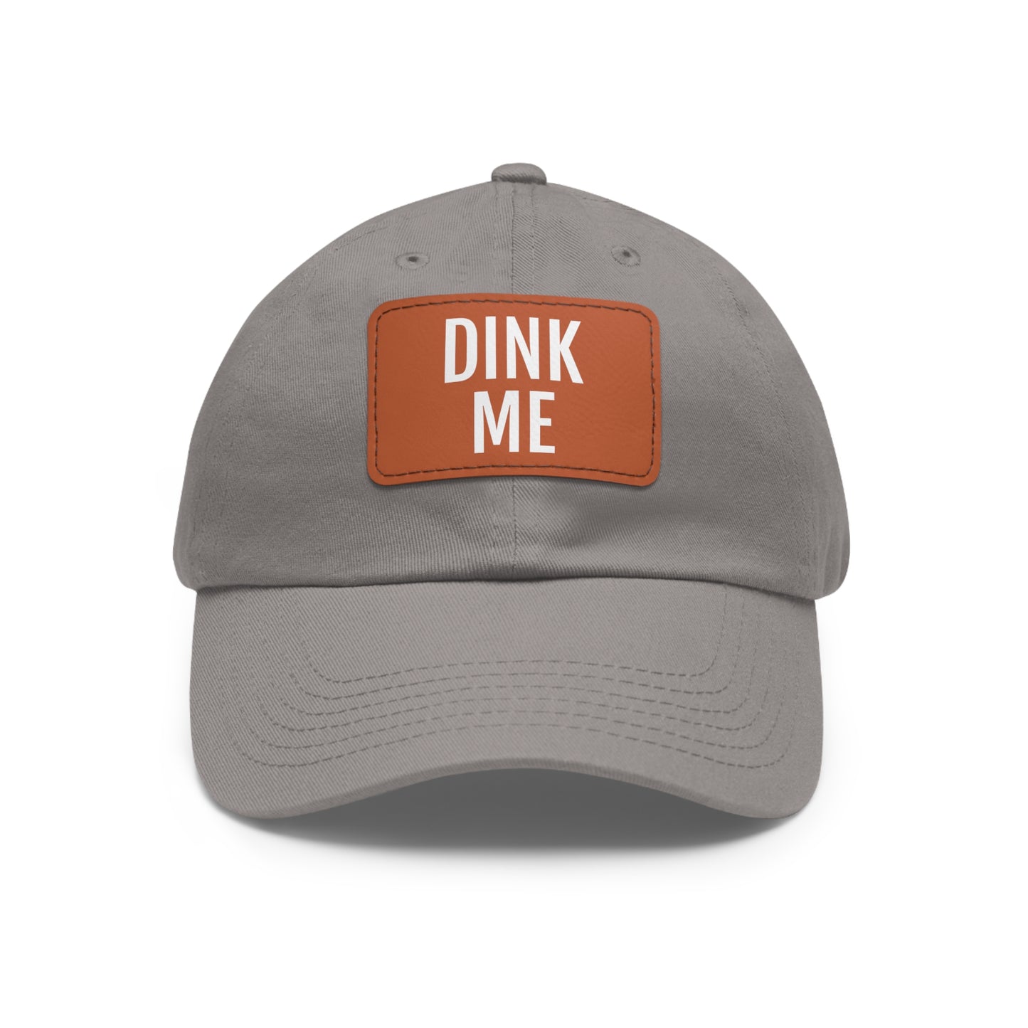 Dink Me Hat with Leather Patch