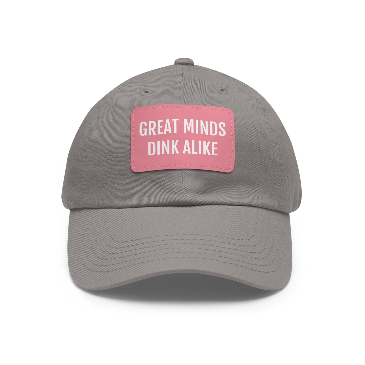 Great Minds Dink Alike Hat with Leather Patch