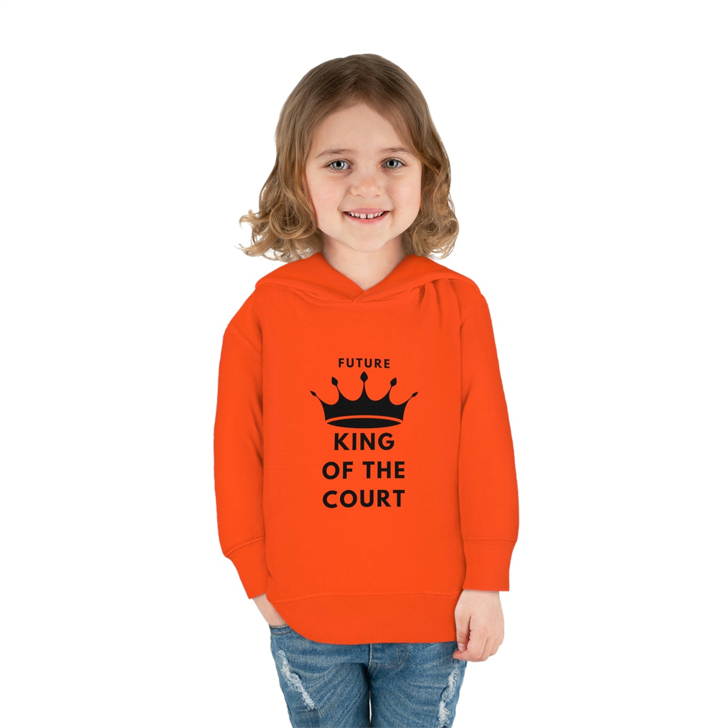 King of the Court Toddler Pullover Fleece Hoodie