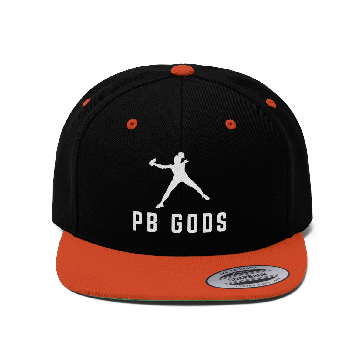 PB Gods Flat Brim Snapback Hat