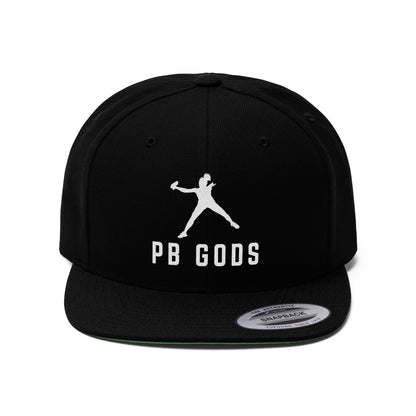 PB Gods Flat Brim Snapback Hat