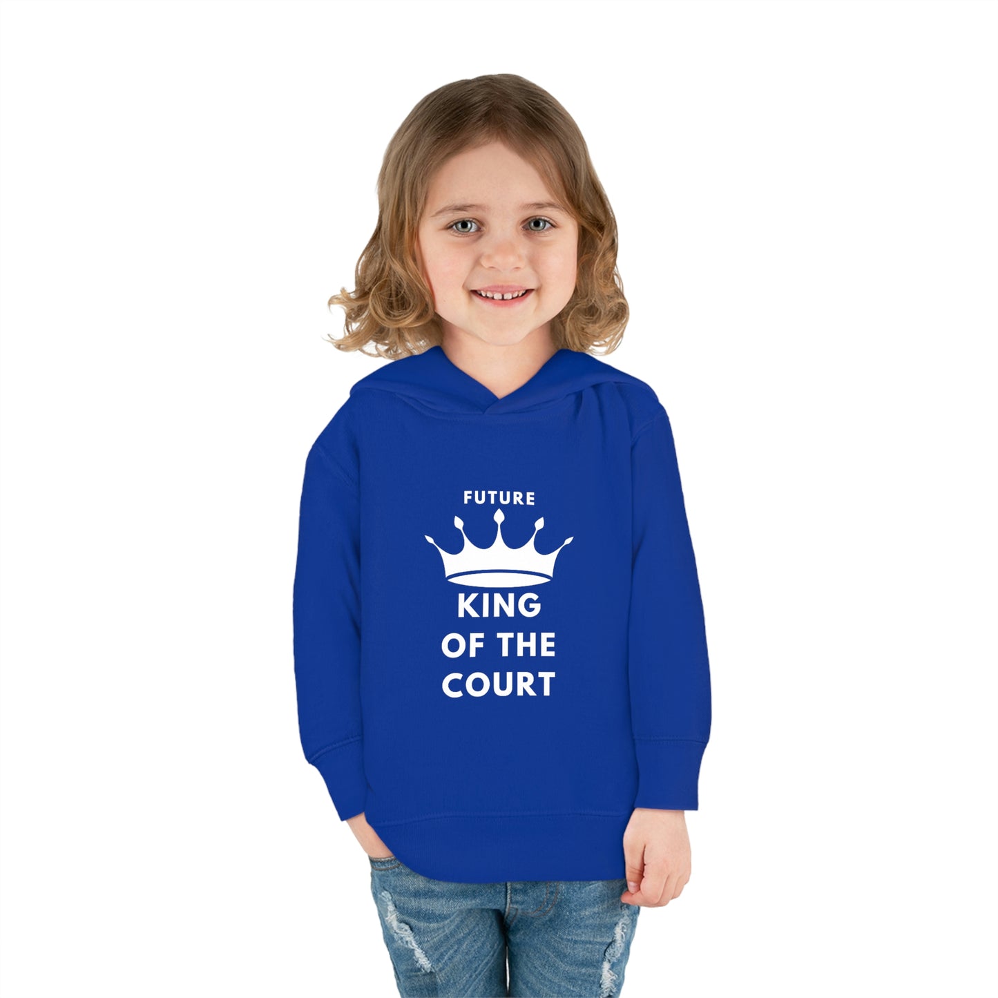 King of the Court Toddler Pullover Fleece Hoodie