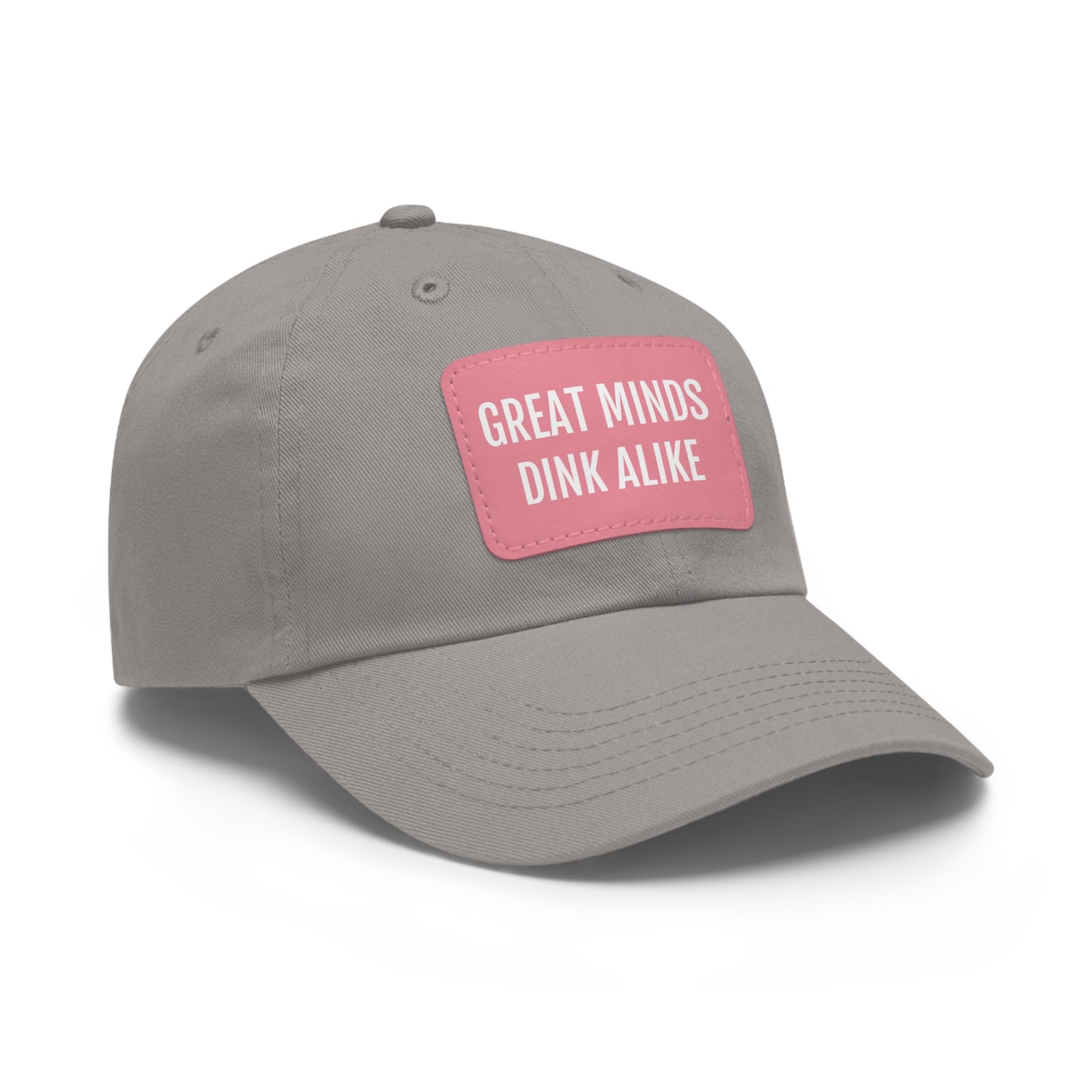 Great Minds Dink Alike Hat with Leather Patch