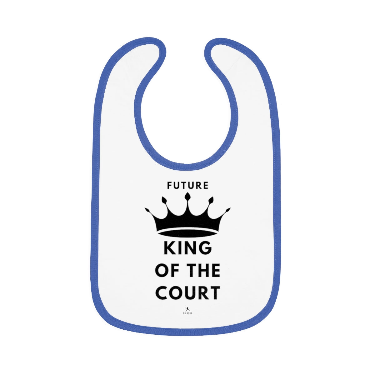 King of the Court Baby Bib