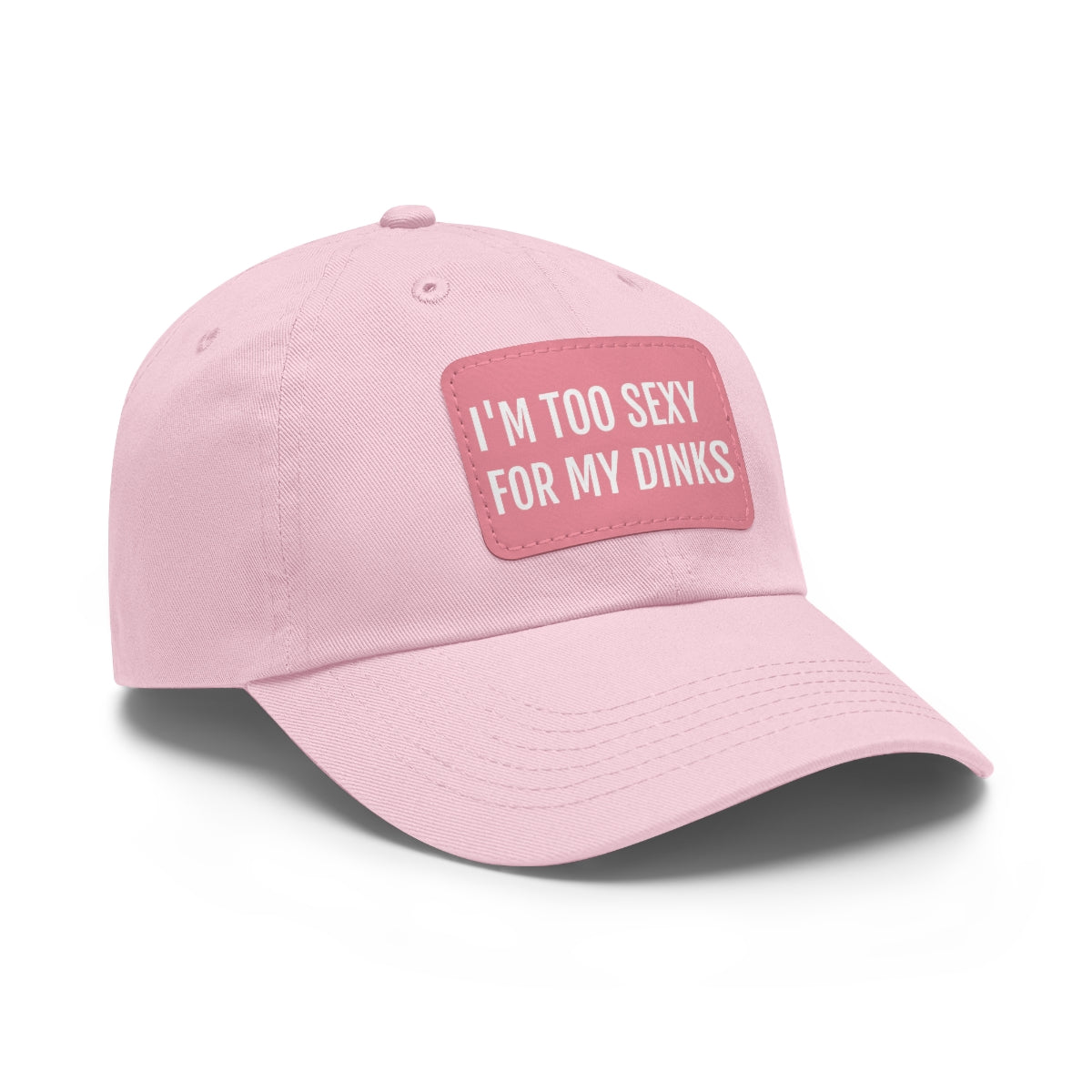 I'm Too Sexy Hat with Leather Patch