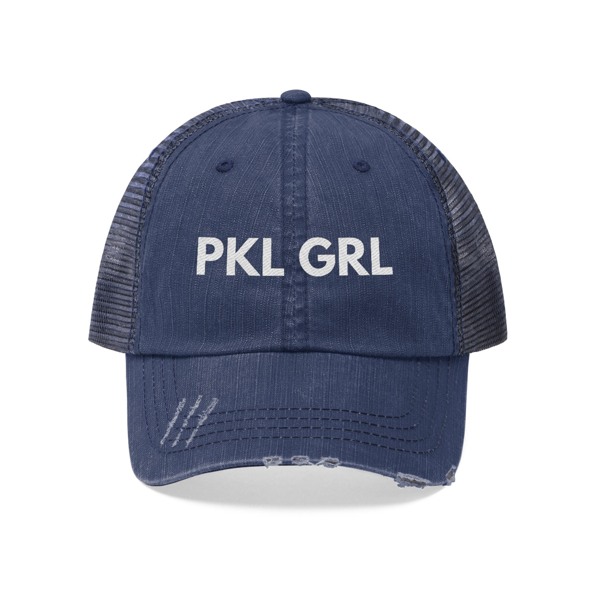 PKL GRL White Trucker Hat