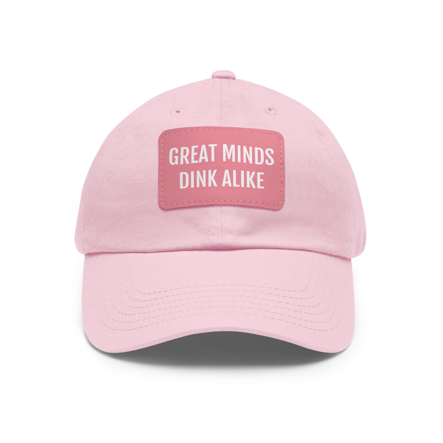 Great Minds Dink Alike Hat with Leather Patch