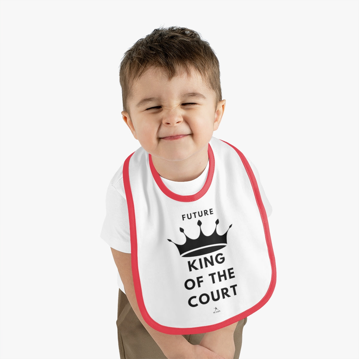 King of the Court Baby Bib