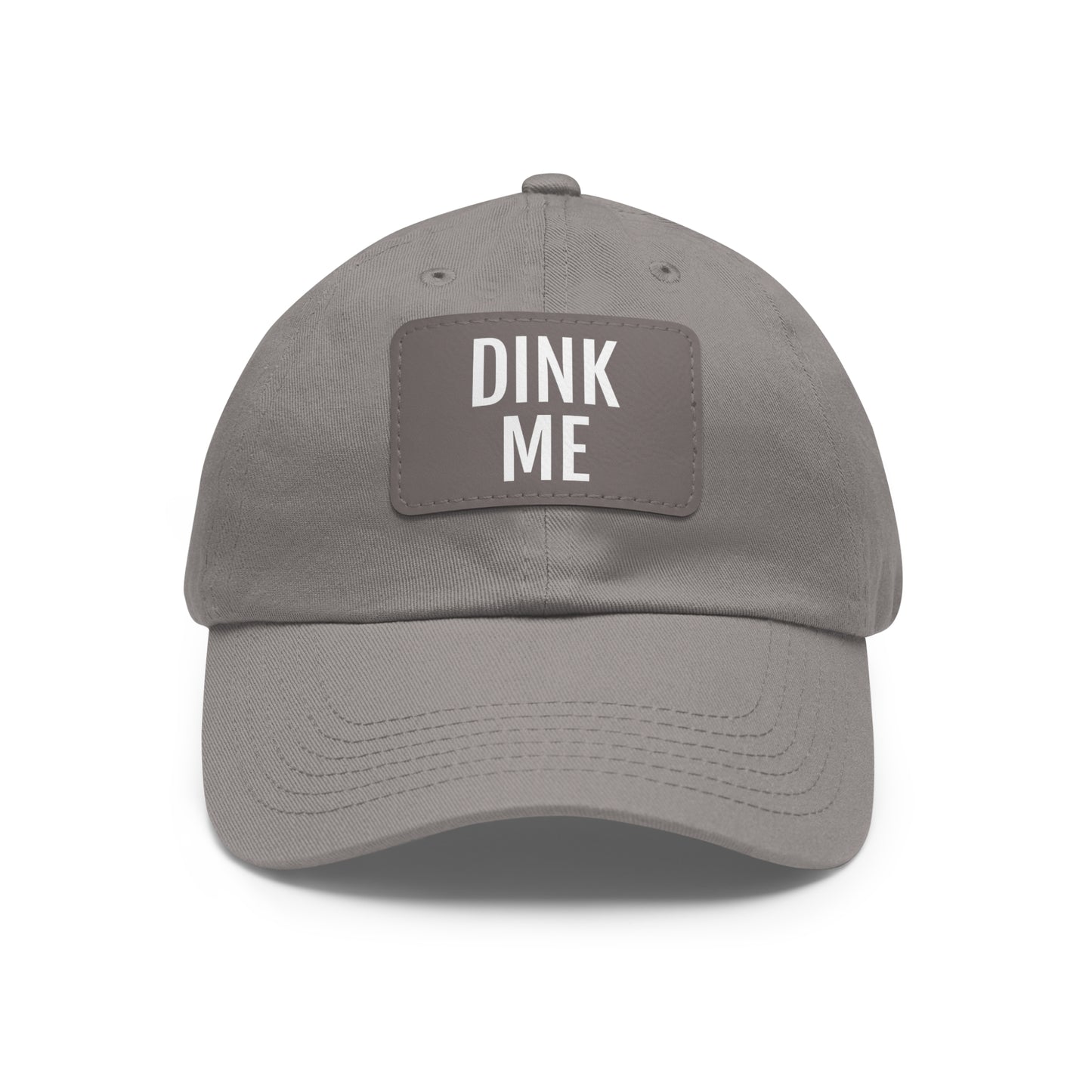 Dink Me Hat with Leather Patch