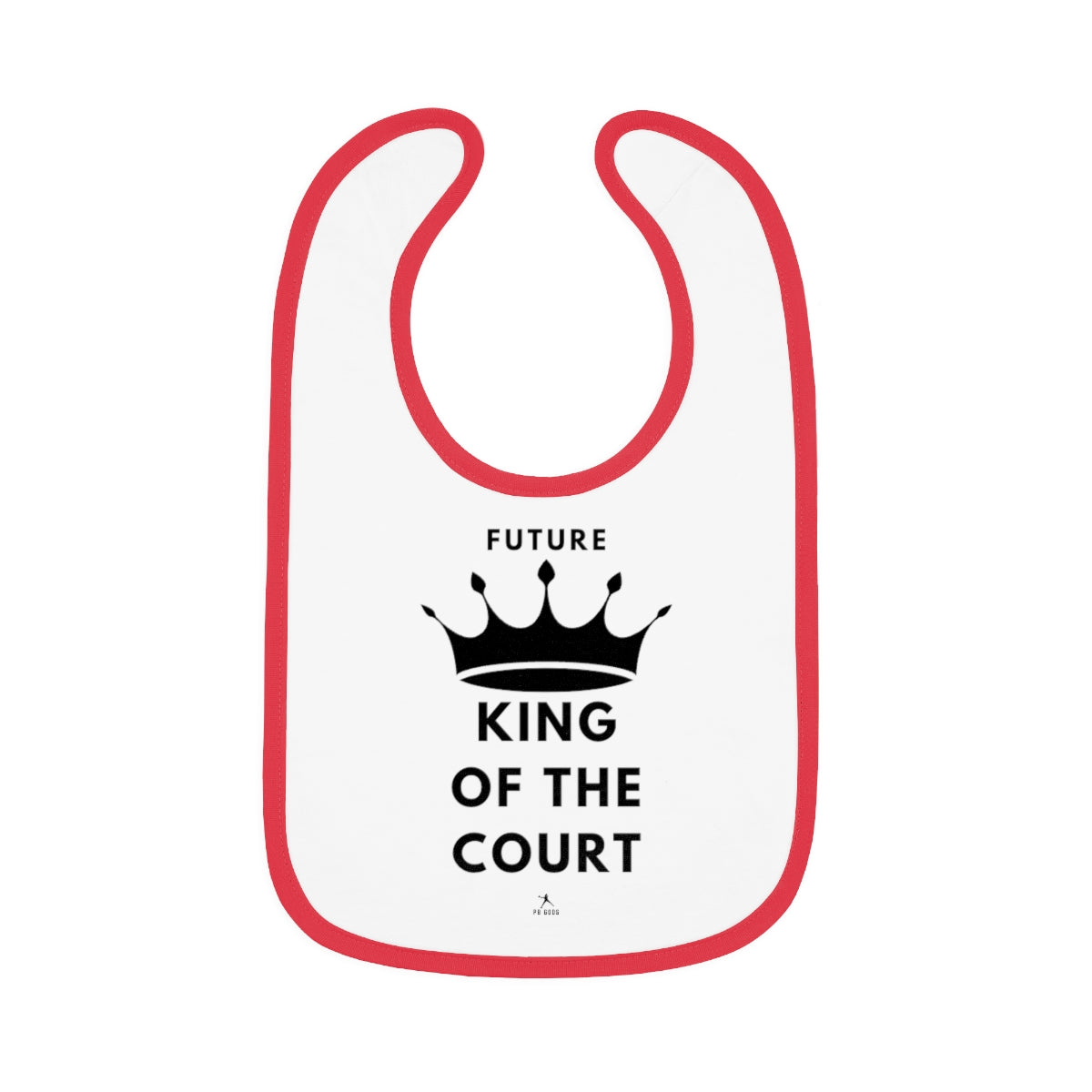 King of the Court Baby Bib