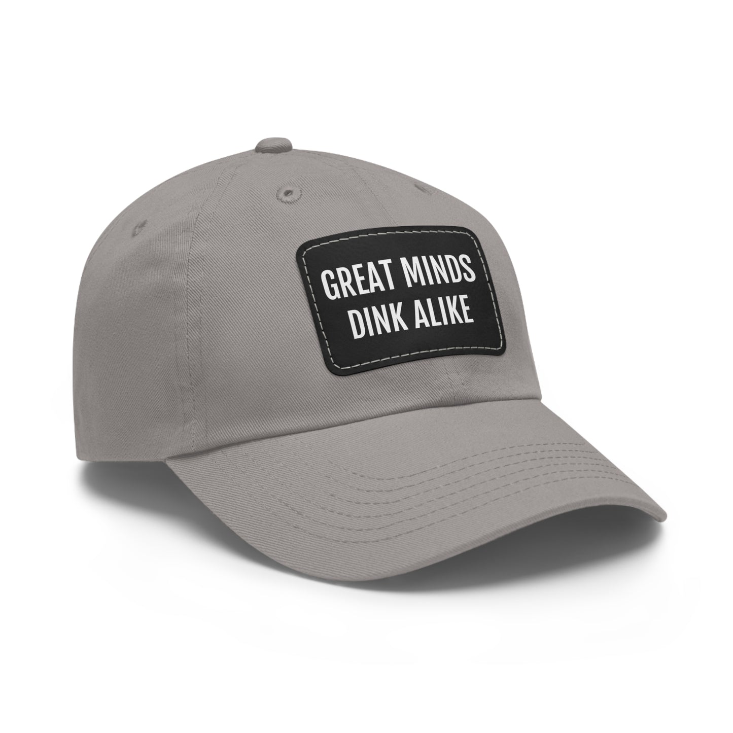 Great Minds Dink Alike Hat with Leather Patch