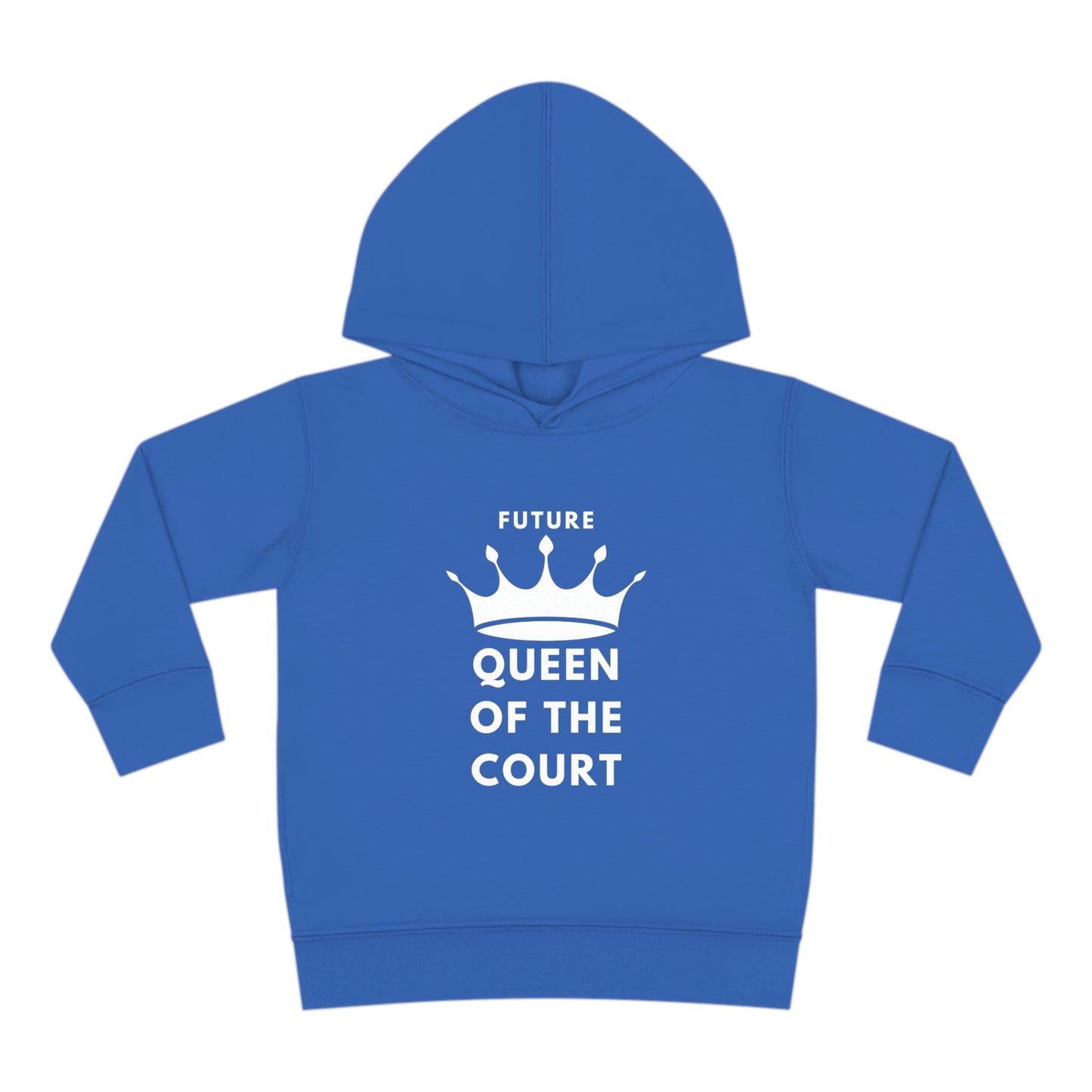 Queen of the Court Toddler Pullover Fleece Hoodie