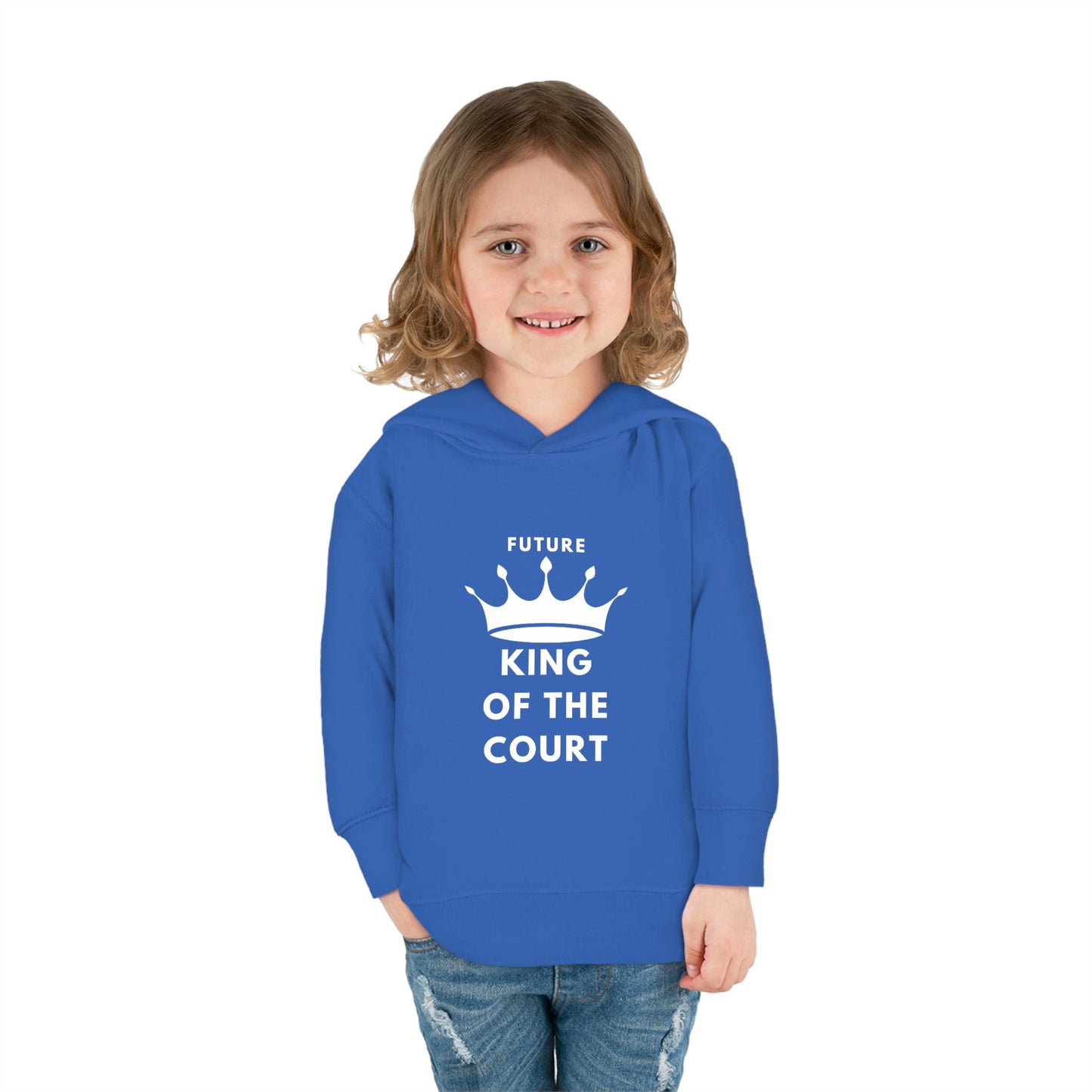 King of the Court Toddler Pullover Fleece Hoodie