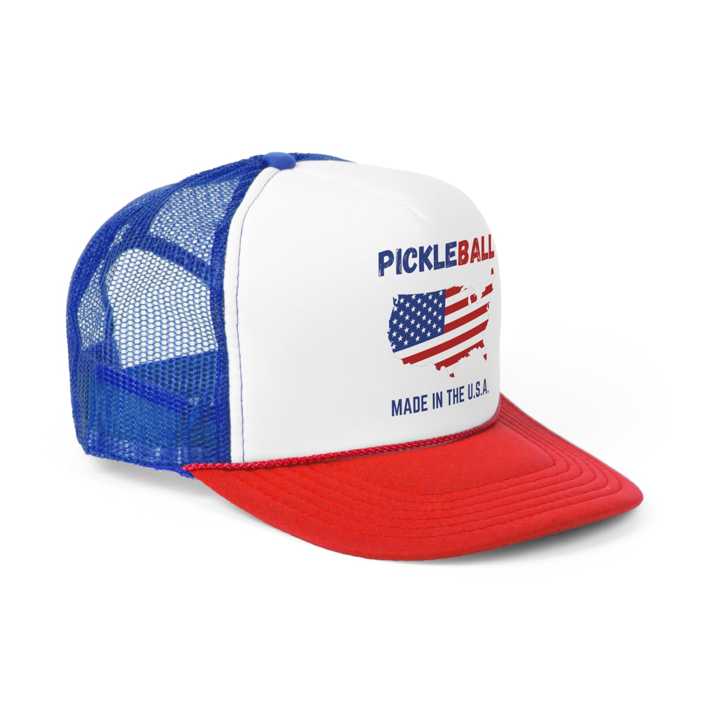 Pickleball: Made in the USA Foam Trucker Cap