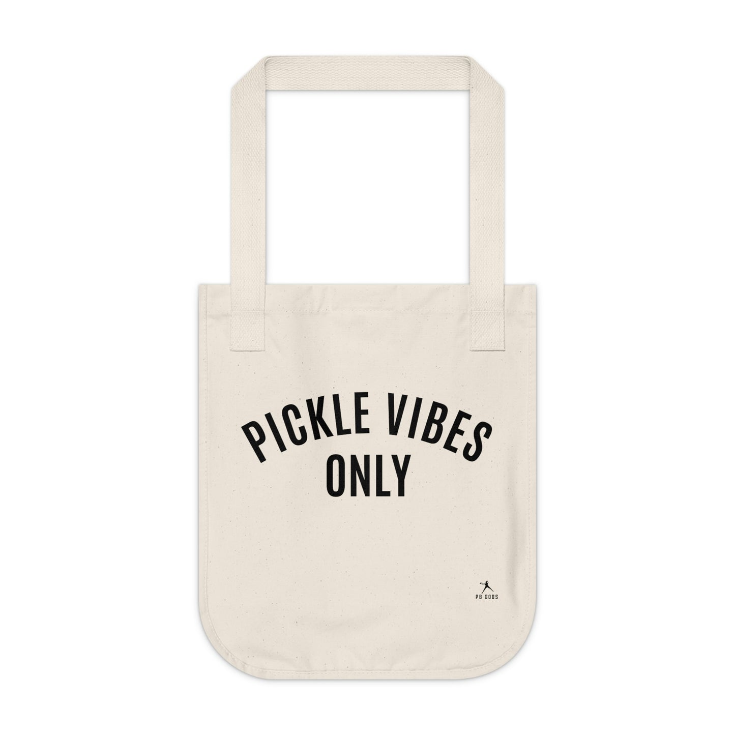 Pickle Vibes Organic Canvas Tote Bag