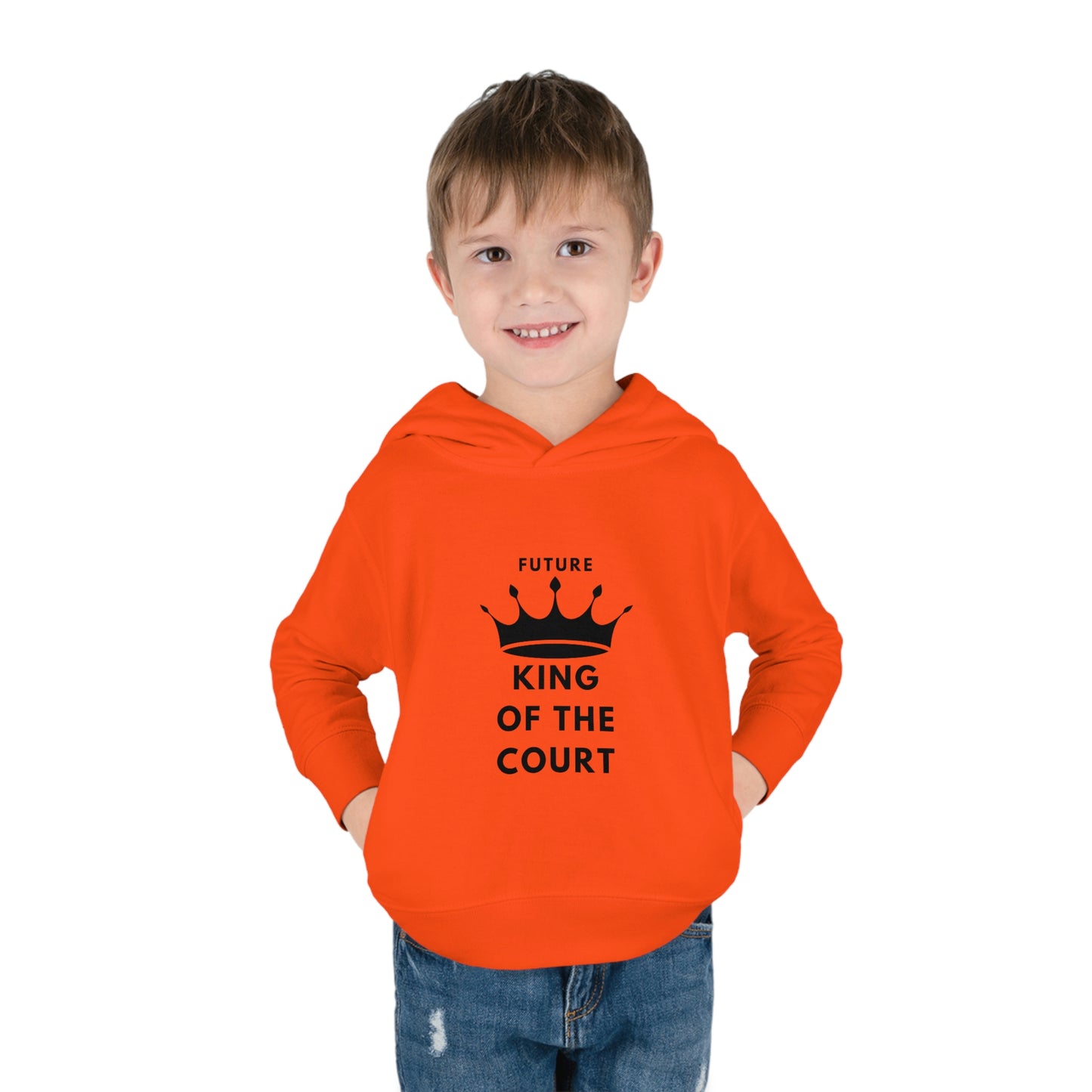 King of the Court Toddler Pullover Fleece Hoodie