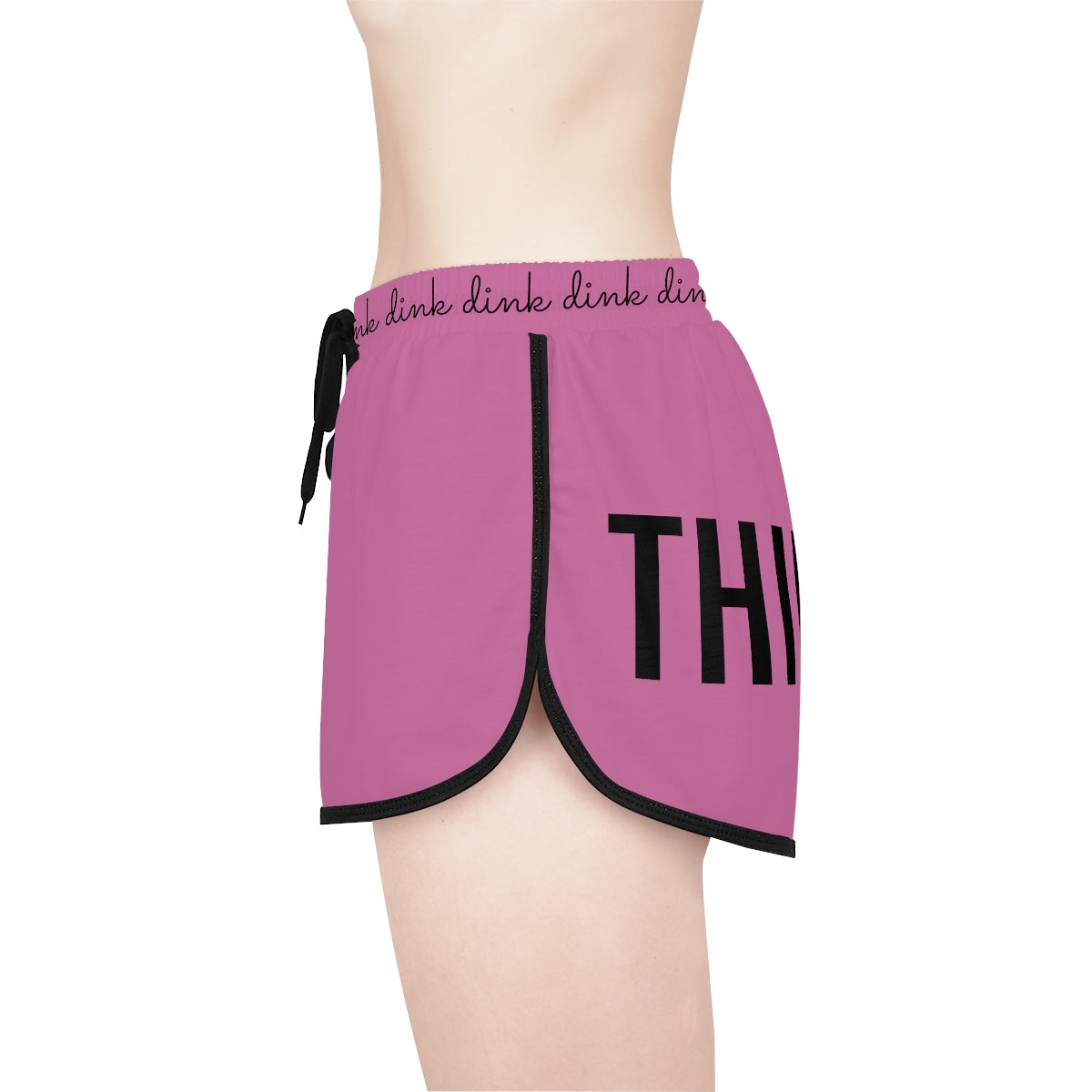 Think Dink Women's Relaxed Shorts (AOP)