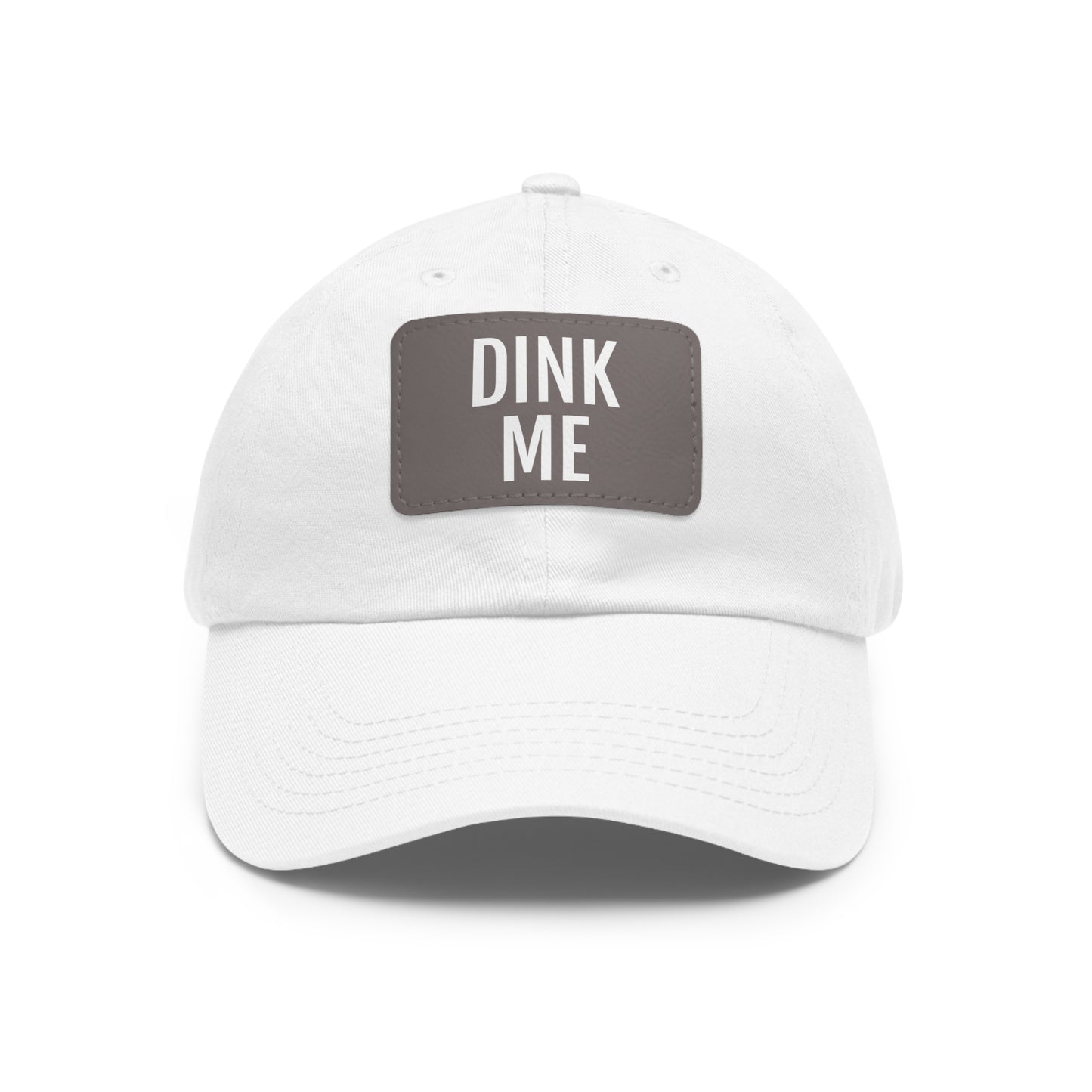 Dink Me Hat with Leather Patch