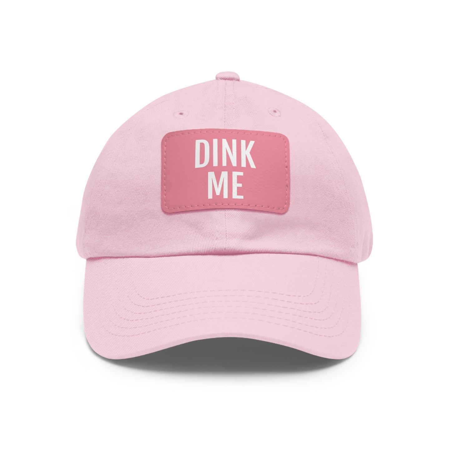 Dink Me Hat with Leather Patch