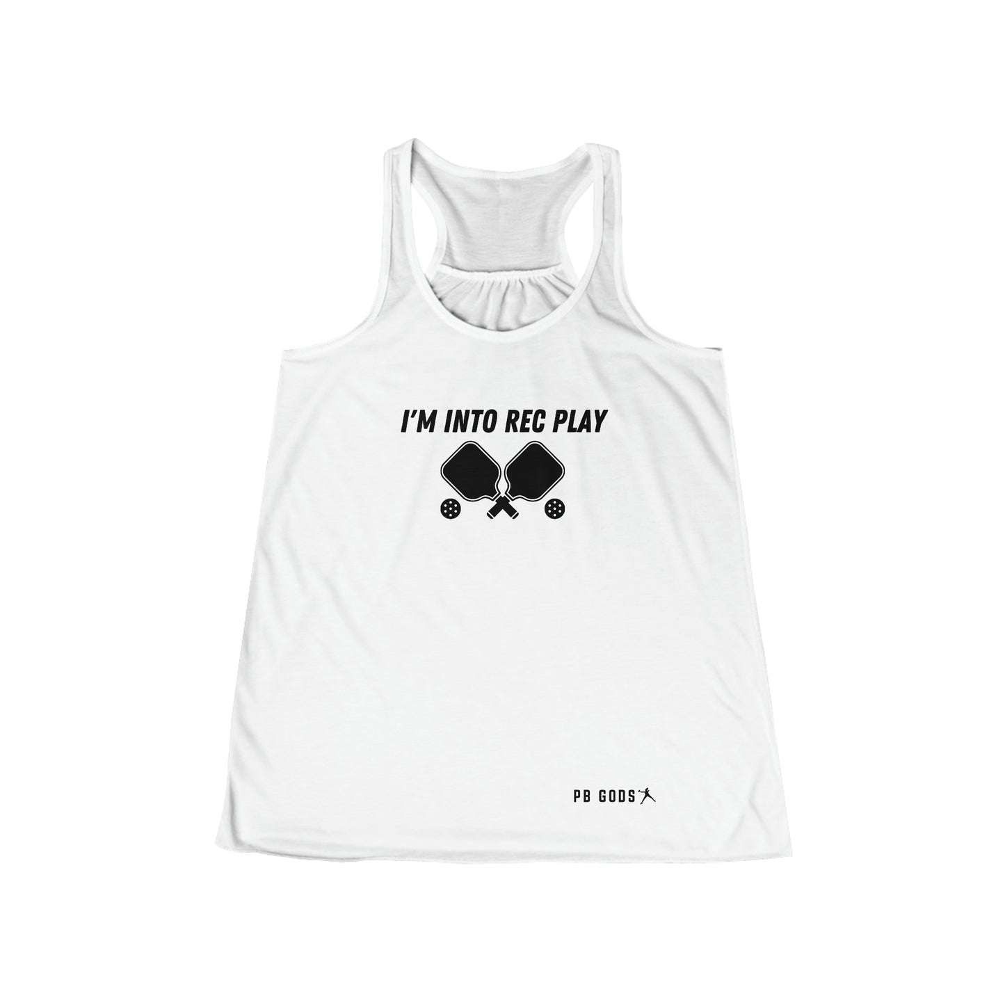 I'm Into Rec Play Women's Flowy Racerback Tank