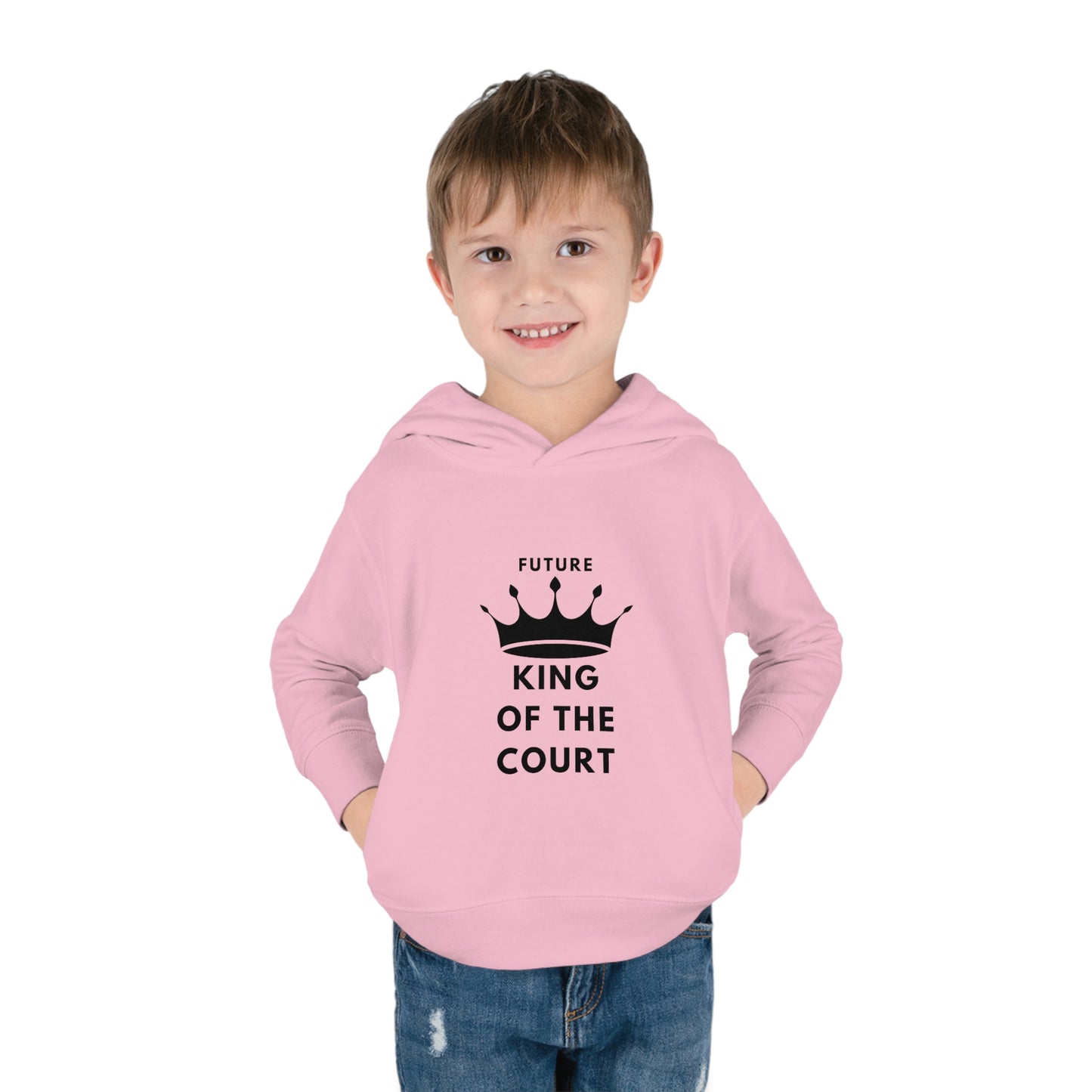 King of the Court Toddler Pullover Fleece Hoodie